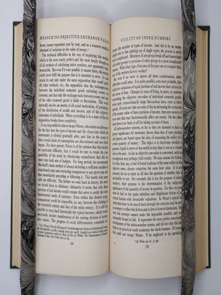 THE THEORY OF MONEY AND CREDIT [Inscribed to Jasper Crane]