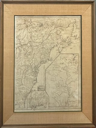 ORIGINAL MAP TITLED "CARTE D'UNE PARTIE DE L'AMERIQUE SEPTENTRIONALE"