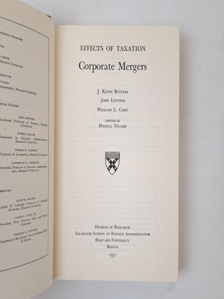 EFFECTS OF TAXATION CORPORATE MERGERS