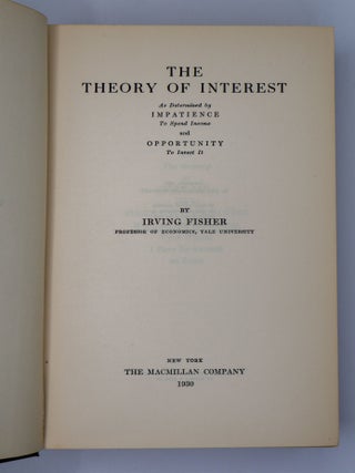 THE THEORY OF INTEREST