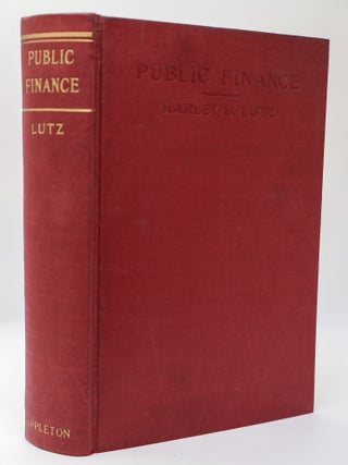 1399236 PUBLIC FINANCE. Harley L. Lutz