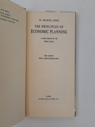 THE PRINCIPLES OF ECONOMIC PLANNING: A STUDY PREPARED FOR THE FABIAN SOCIETY