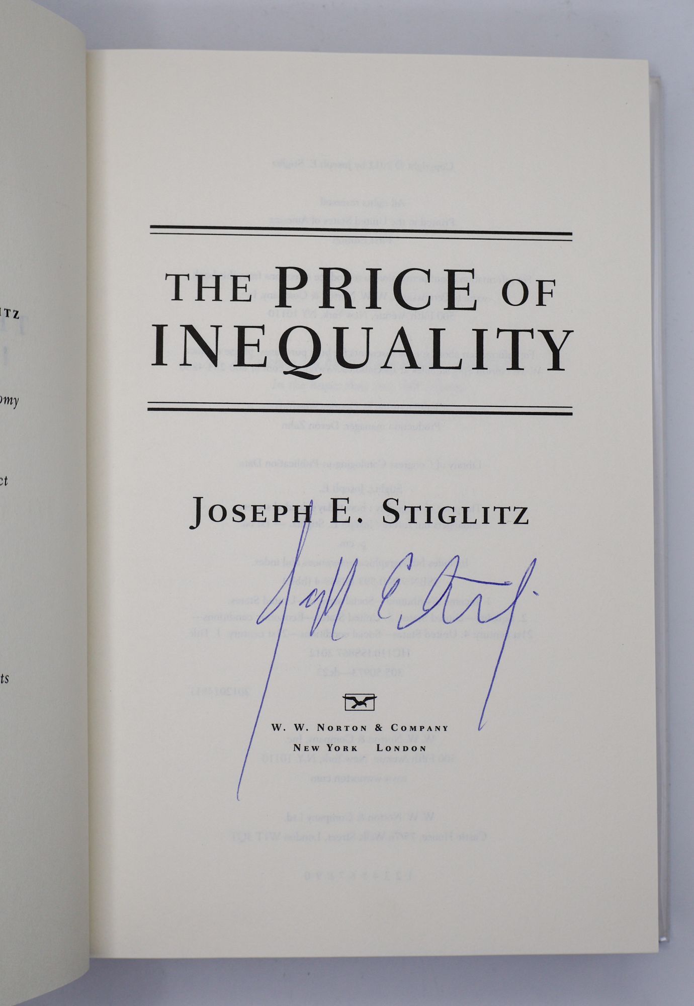 THE PRICE OF INEQUALITY: HOW TODAY'S DIVIDED SOCIETY ENDANGERS OUR