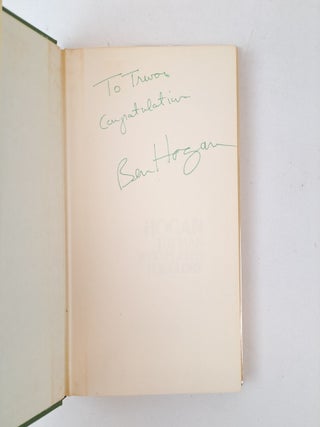 HOGAN: THE MAN WHO PLAYED FOR GLORY [Inscribed]