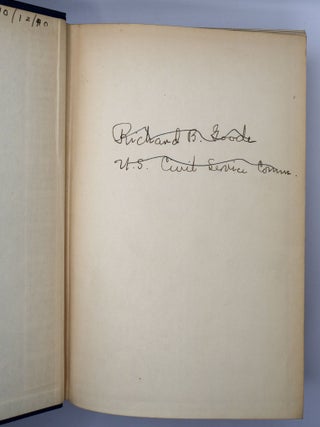 A HISTORY OF ECONOMIC IDEAS [Richard B. Goode's Copy]