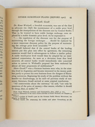 STABLE MONEY: A HISTORY OF THE MOVEMENT