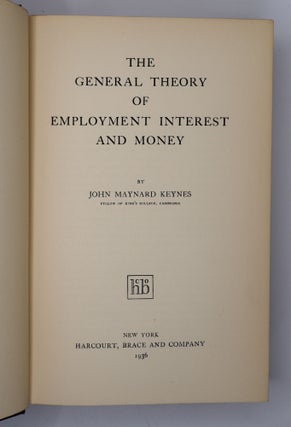 THE GENERAL THEORY OF EMPLOYMENT INTEREST AND MONEY