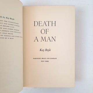 DEATH OF A MAN