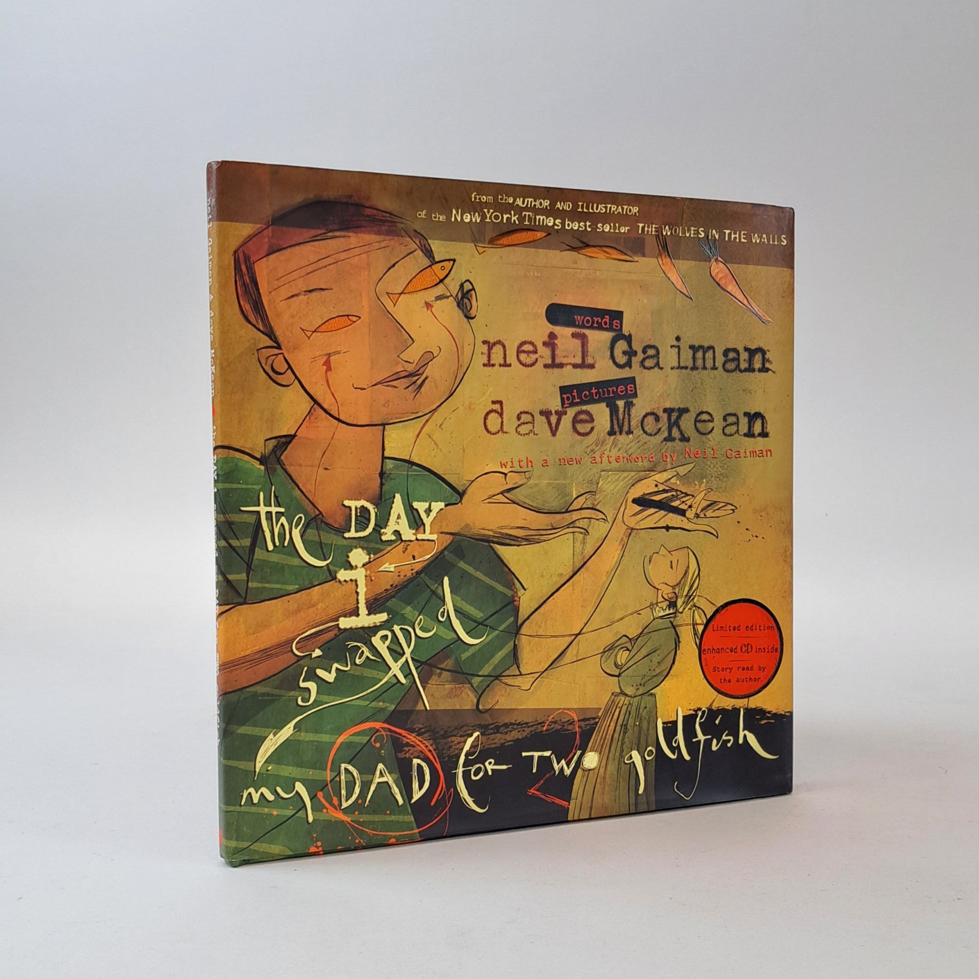 1399539 THE DAY I SWAPPED MY DAD FOR TWO GOLDFISH [Signed]. Neil Gaiman, Dave McKean.