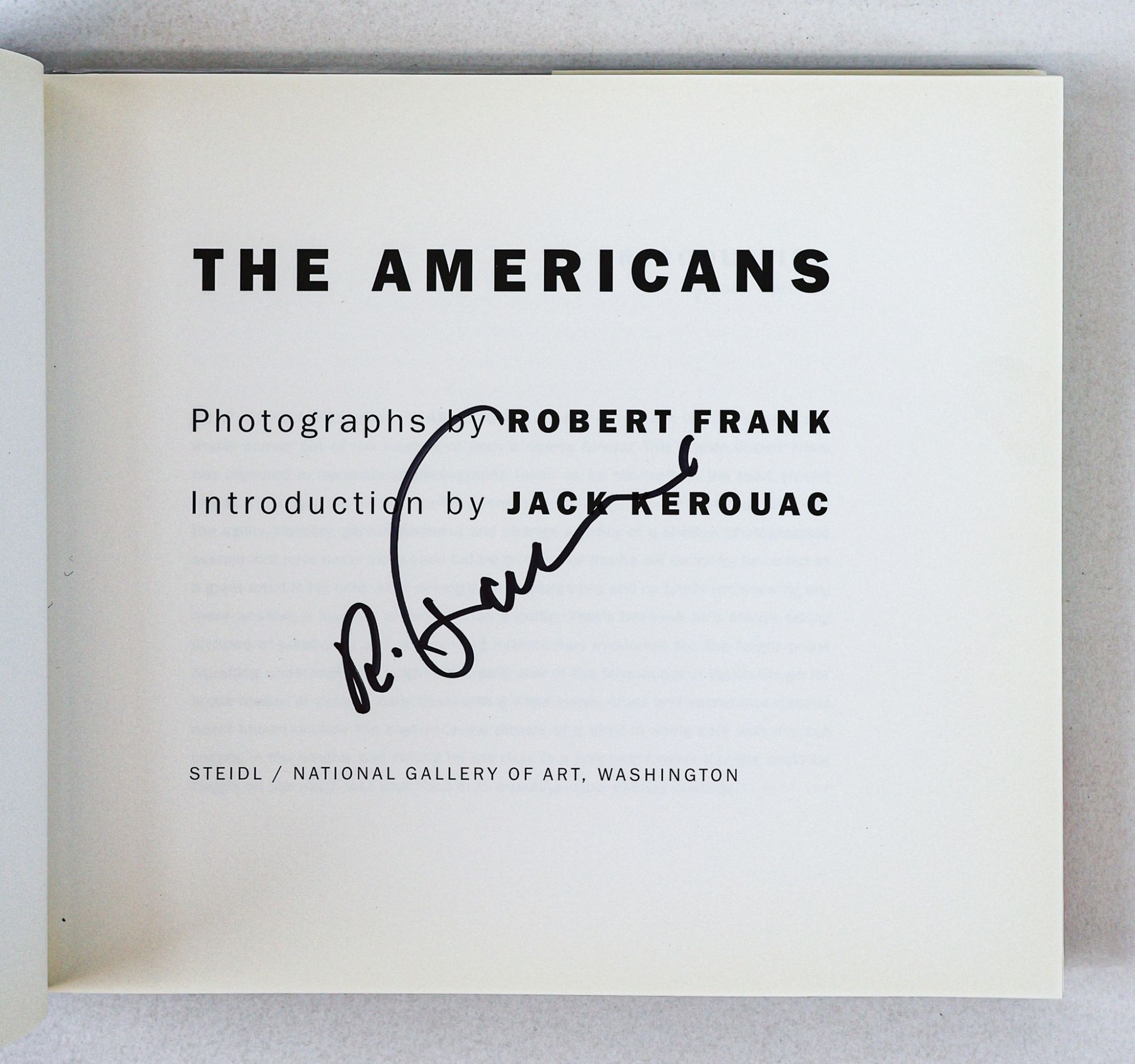 THE AMERICANS Signed by Robert Frank | Robert Frank, Jack Kerouac