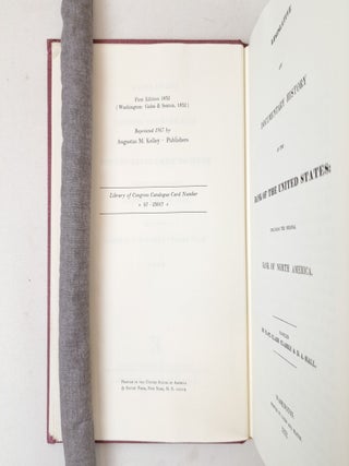 LEGISLATIVE AND DOCUMENTARY HISTORY OF THE BANK OF THE UNITED STATES INCLUDING THE ORIGINAL BANK OF NORTH AMERICA