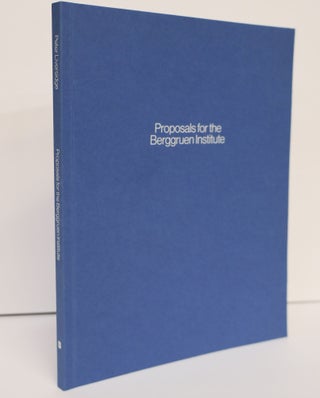 1399649 PROPOSALS FOR THE BERGGRUEN INSTITUTE. Peter Liversidge