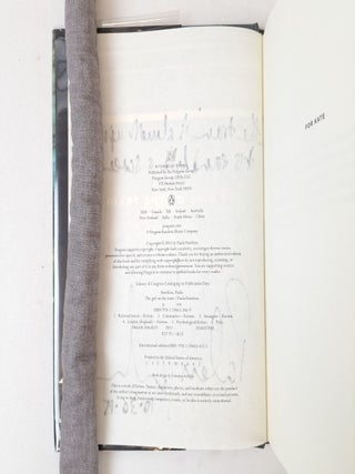 THE GIRL ON THE TRAIN [Signed]