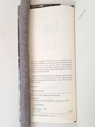 ACQUA ALTA [Signed]