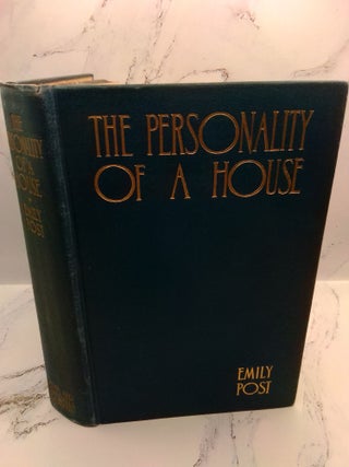 1399808 THE PERSONALITY OF A NATION: THE BLUE BOOK OF HOME DESIGN AND DECORATION. Emily Post