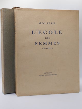 1399976 L'&Eacute;COLE DES FEMMES. Moli&egrave;re, H. Lemari&eacute