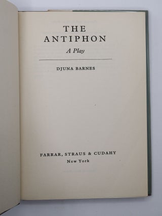 THE ANTIPHON: A PLAY