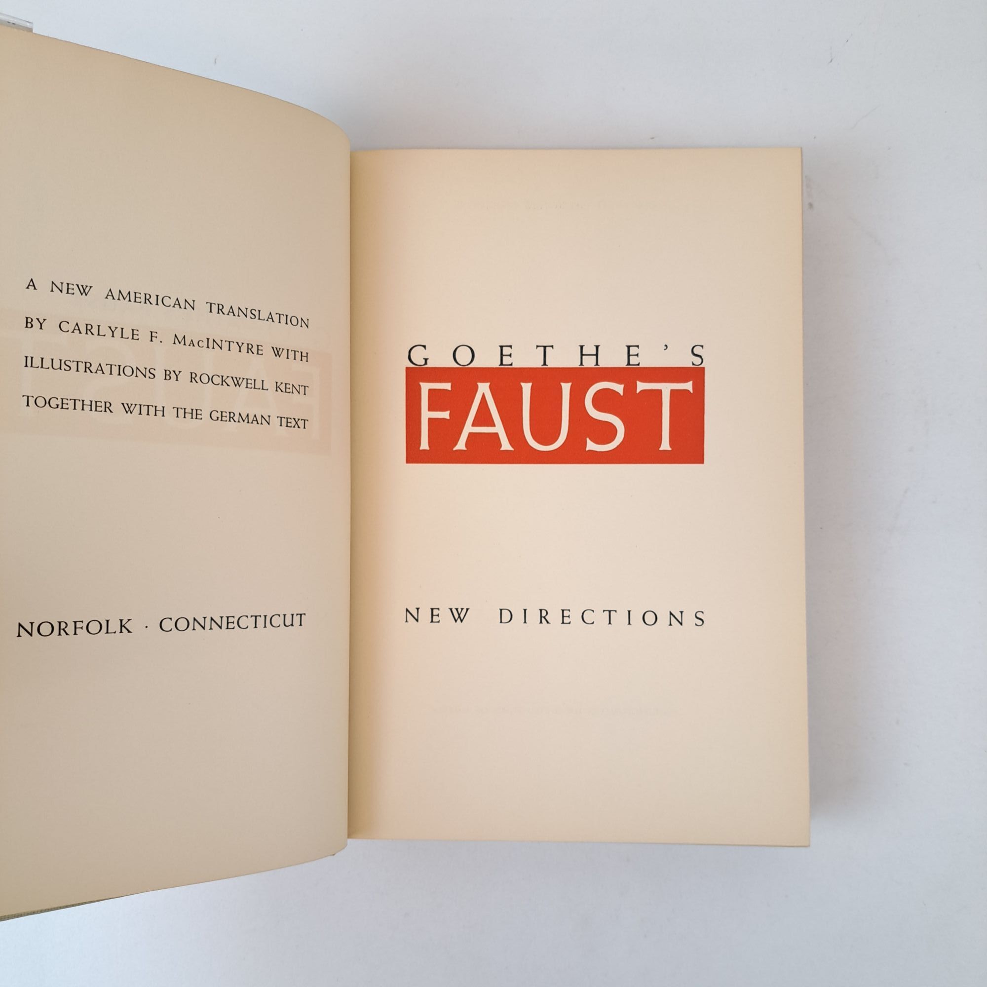 GOETHE'S FAUST | Johann Wolfgang von Goethe, C. F. Macintyre