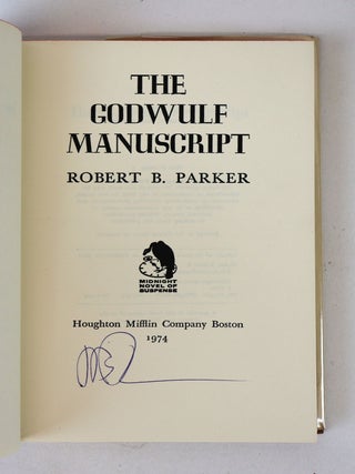 THE GODWULF MANUSCRIPT [Signed]