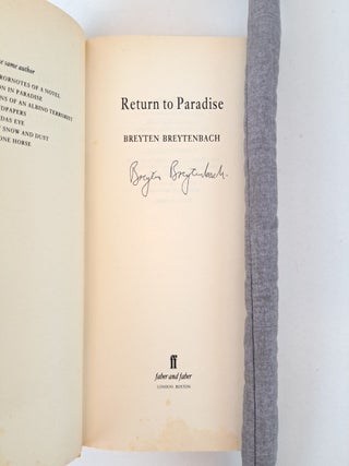 RETURN TO PARADISE [Signed]