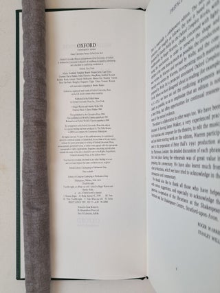 THE LETTERPRESS SHAKESPEARE; TWELFTH NIGHT OR WHAT YOU WILL