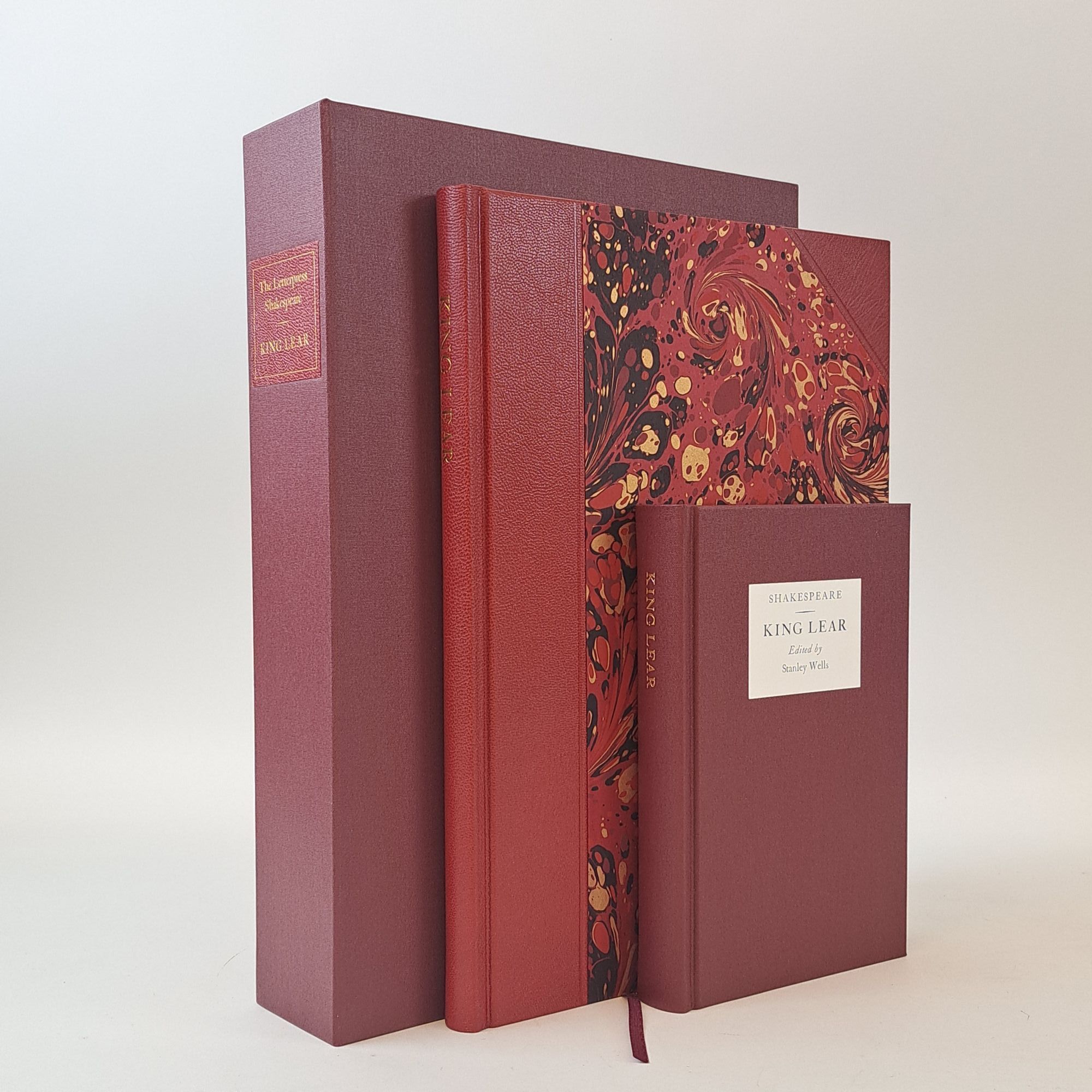 1400126 THE LETTERPRESS SHAKESPEARE; KING LEAR. William Shakespeare, Stanley Wells.