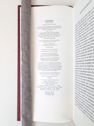THE LETTERPRESS SHAKESPEARE; ANTHONY AND CLEOPATRA