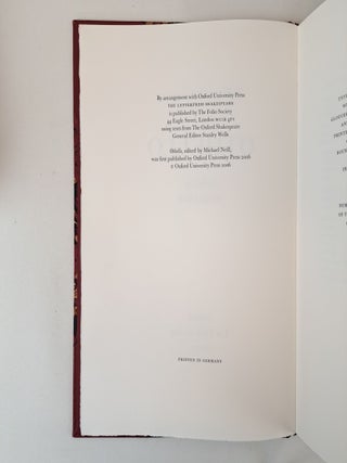THE LETTERPRESS SHAKESPEARE; OTHELLO