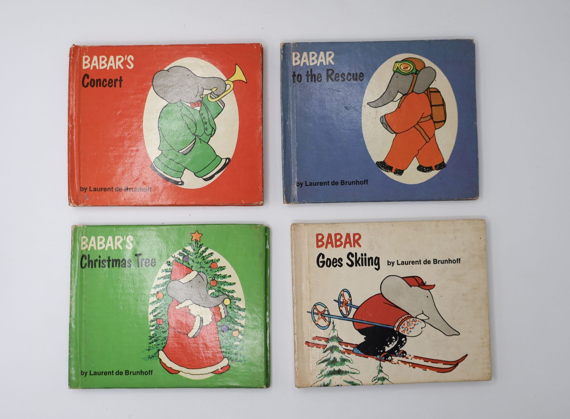 BABAR GOES SKIING, BABAR'S CHRISTMAS TREE, BABAR'S CONCERT, BABAR