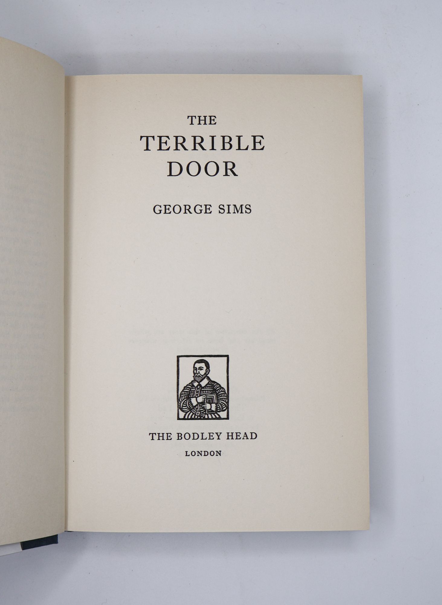THE TERRIBLE DOOR | George Sims | First Edition, Second Printing