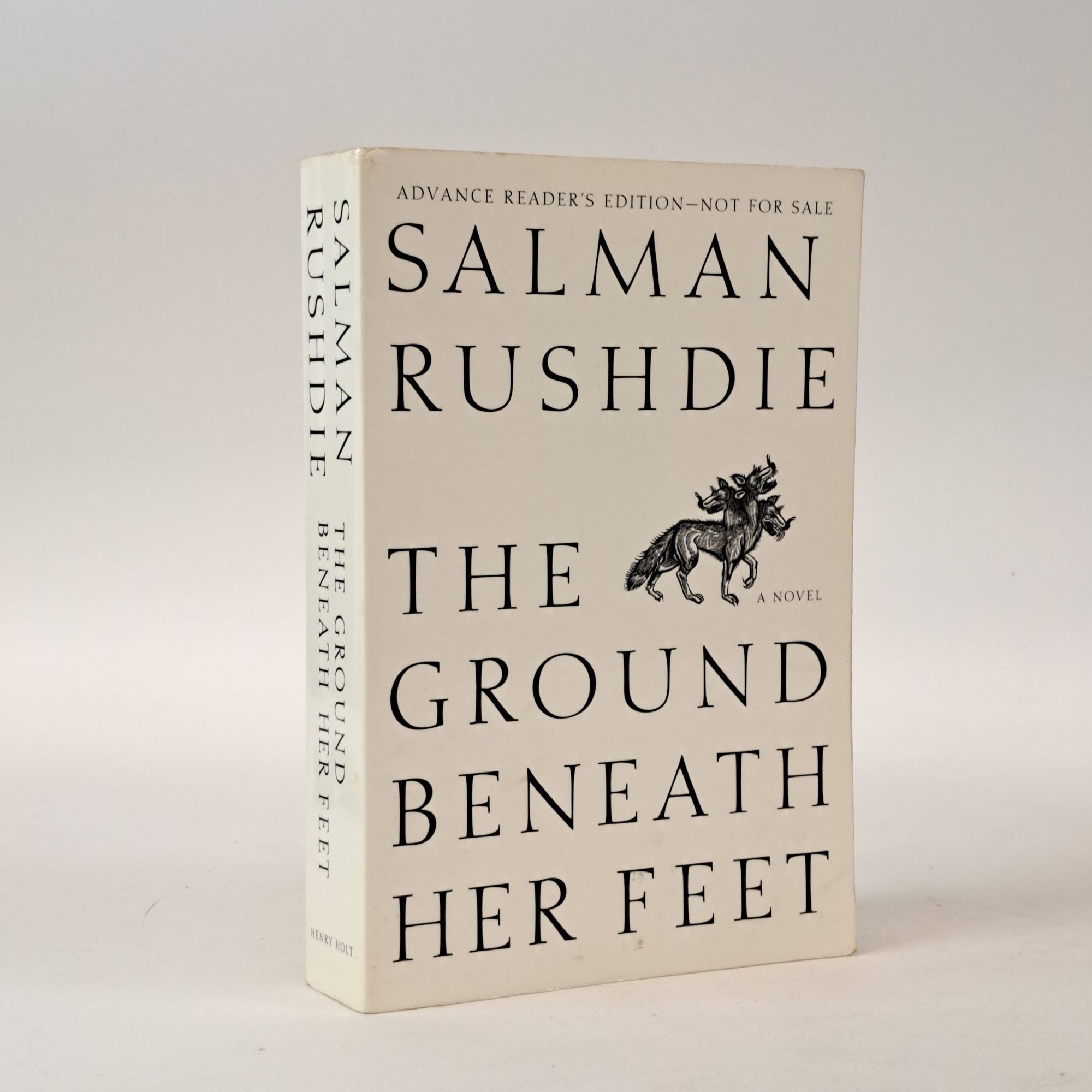 1400490 THE GROUND BENEATH HER FEET [Signed]. Salman Rushdie.