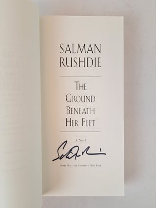 THE GROUND BENEATH HER FEET [Signed]