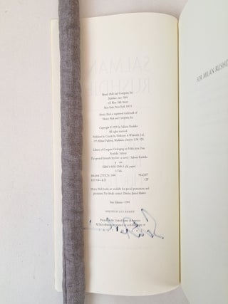 THE GROUND BENEATH HER FEET [Signed]