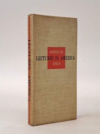1400582 LECTURES IN AMERICA. Gertrude Stein