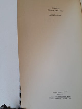 NOTES ON FIGURES OF EARTH [Signed]