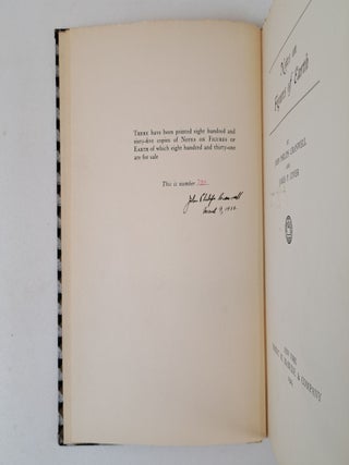 NOTES ON FIGURES OF EARTH [Signed]