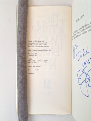 THE TERRIBLE TWOS [Inscribed]