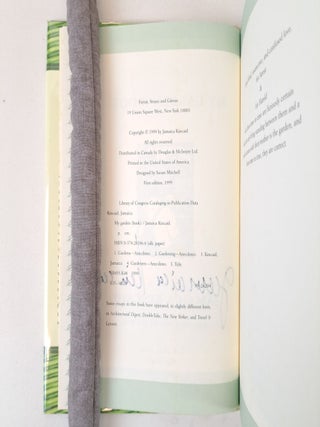 MY GARDEN (BOOK): [Signed]