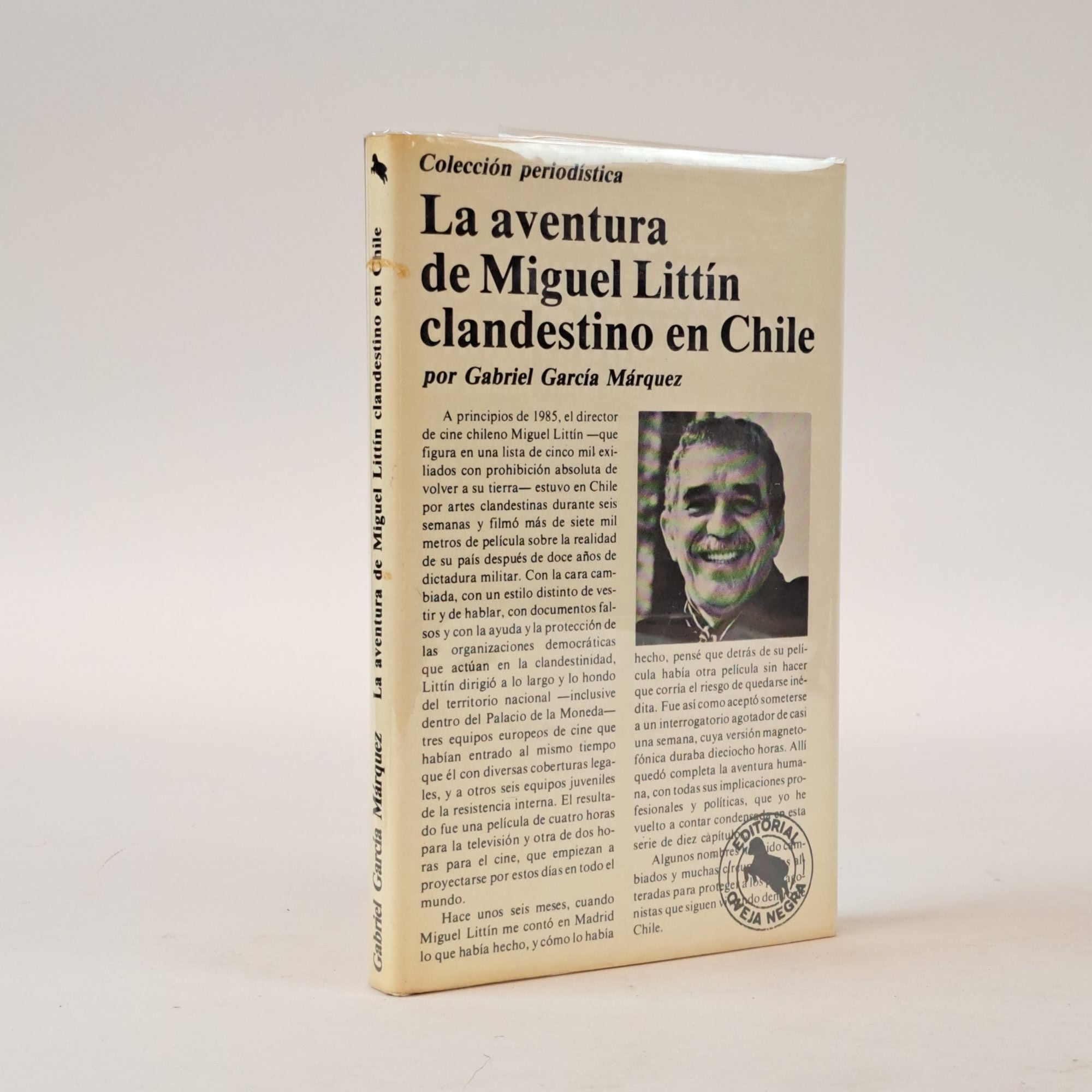 1400603 LA AVENTURA DE MIGUEL LITT&Iacute;N CLANDESTINO EN CHILE. Gabriel Garc&iacute;a M&aacute;rquez.
