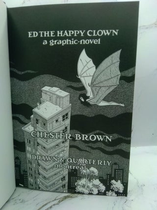 ED THE HAPPY CLOWN: A GRAPHIC NOVEL [INSCRIBED]