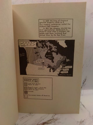 LOUIS RIEL: A COMIC-STRIP BIOGRAPHY [INSCRIBED]