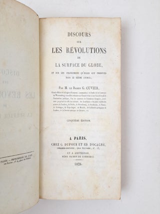DISCOURS SUR LES R&Eacute;VOLUTIONS DE LA SURFACE DU GLOBE