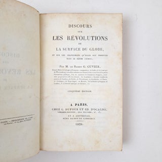 DISCOURS SUR LES RÉVOLUTIONS DE LA SURFACE DU GLOBE