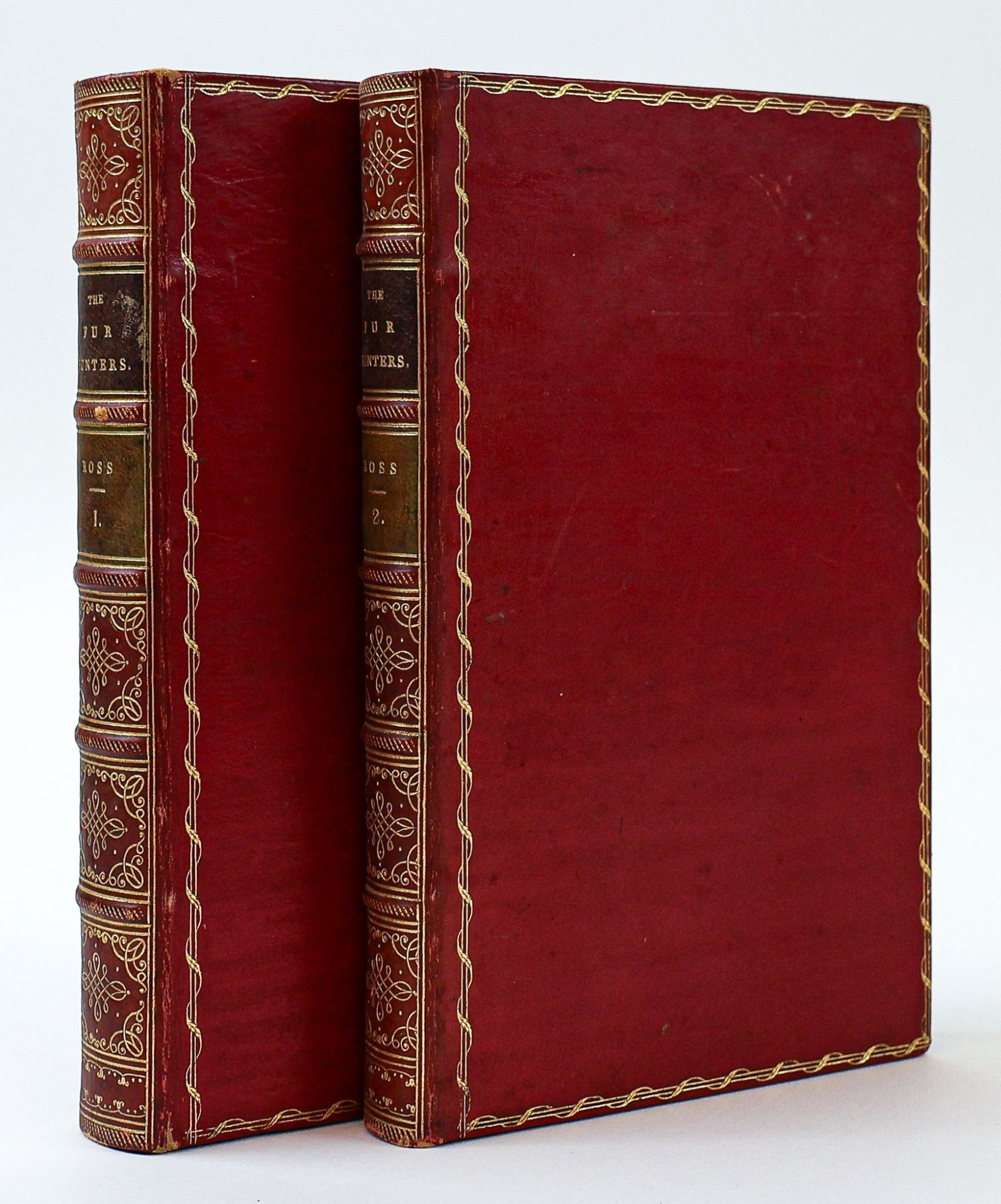 1401127 THE FUR HUNTERS OF THE FAR WEST; A NARRATIVE OF ADVENTURES IN THE OREGON AND ROCKY MOUNTAINS [2 Vol., Complete]. Alexander Ross.