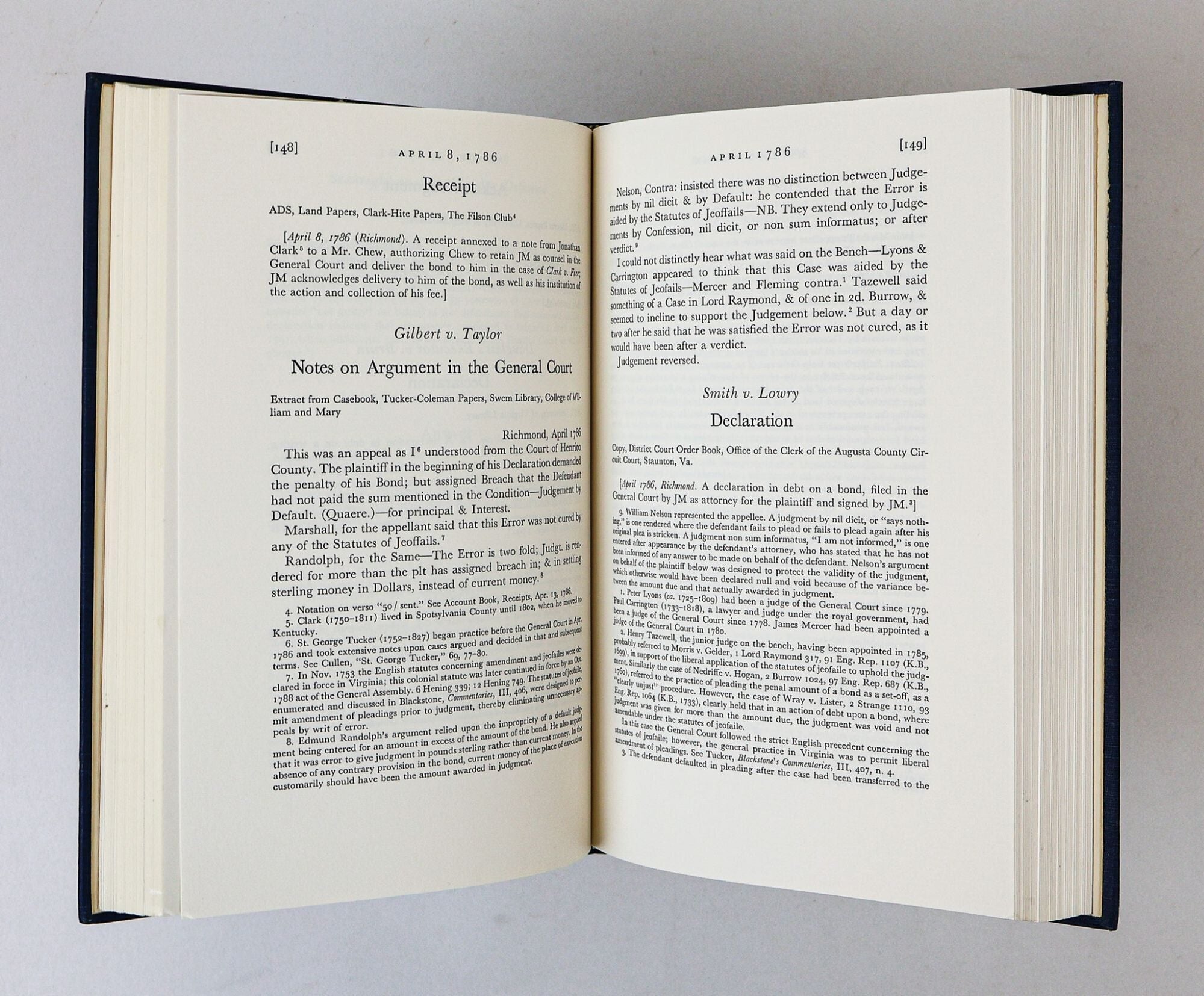 THE PAPERS OF JOHN MARSHALL Twelve Volumes, Complete | Herbert A ...