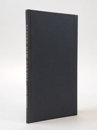 1402615 ELEVEN NEW CANTOS; XXXI -- XLI. Ezra Pound