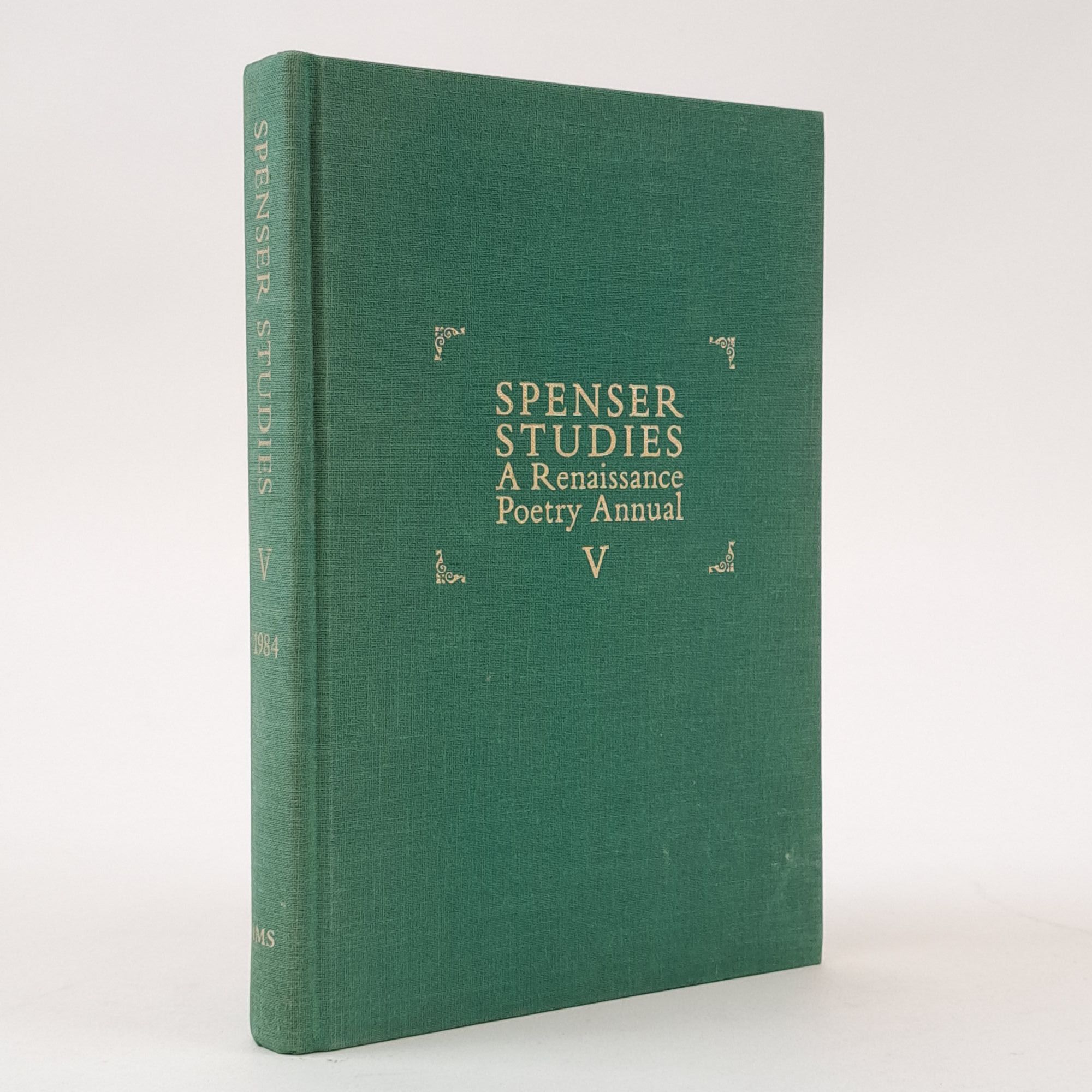 Patrick Thomas Roche SPENSER STUDIES A RENAISSANCE POETRY ANNUAL V Signed | Patrick Cullen ...