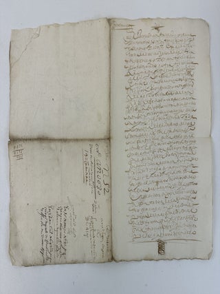 1402800 1630 SPANISH MARRIAGE CONTRACT (CARTA DE DOTE) [Signed