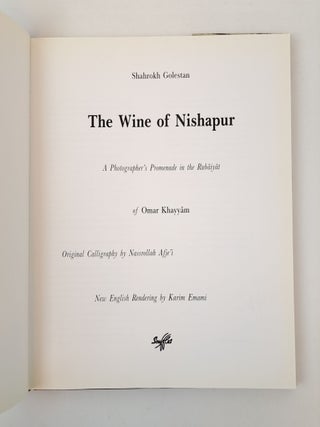 THE WINE OF NISHAPUR
