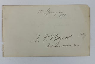 19th CENTURY POLITICIANS, JUDGES, AND CABINET MEMBERS | LOT OF 10 AUTOGRAPHS